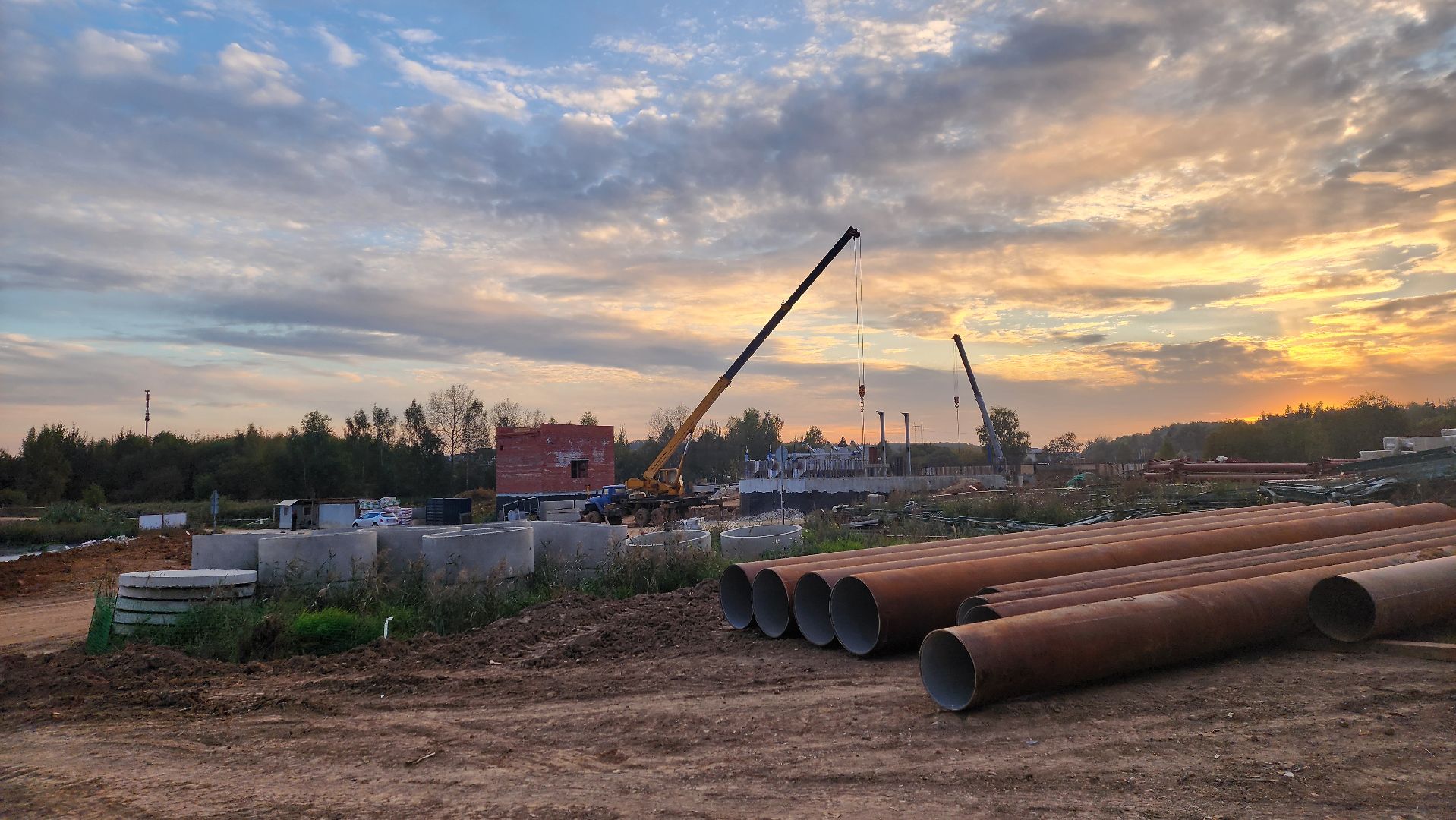Солнечногорск, Экология, деревня Осипово, очистные сооружения,