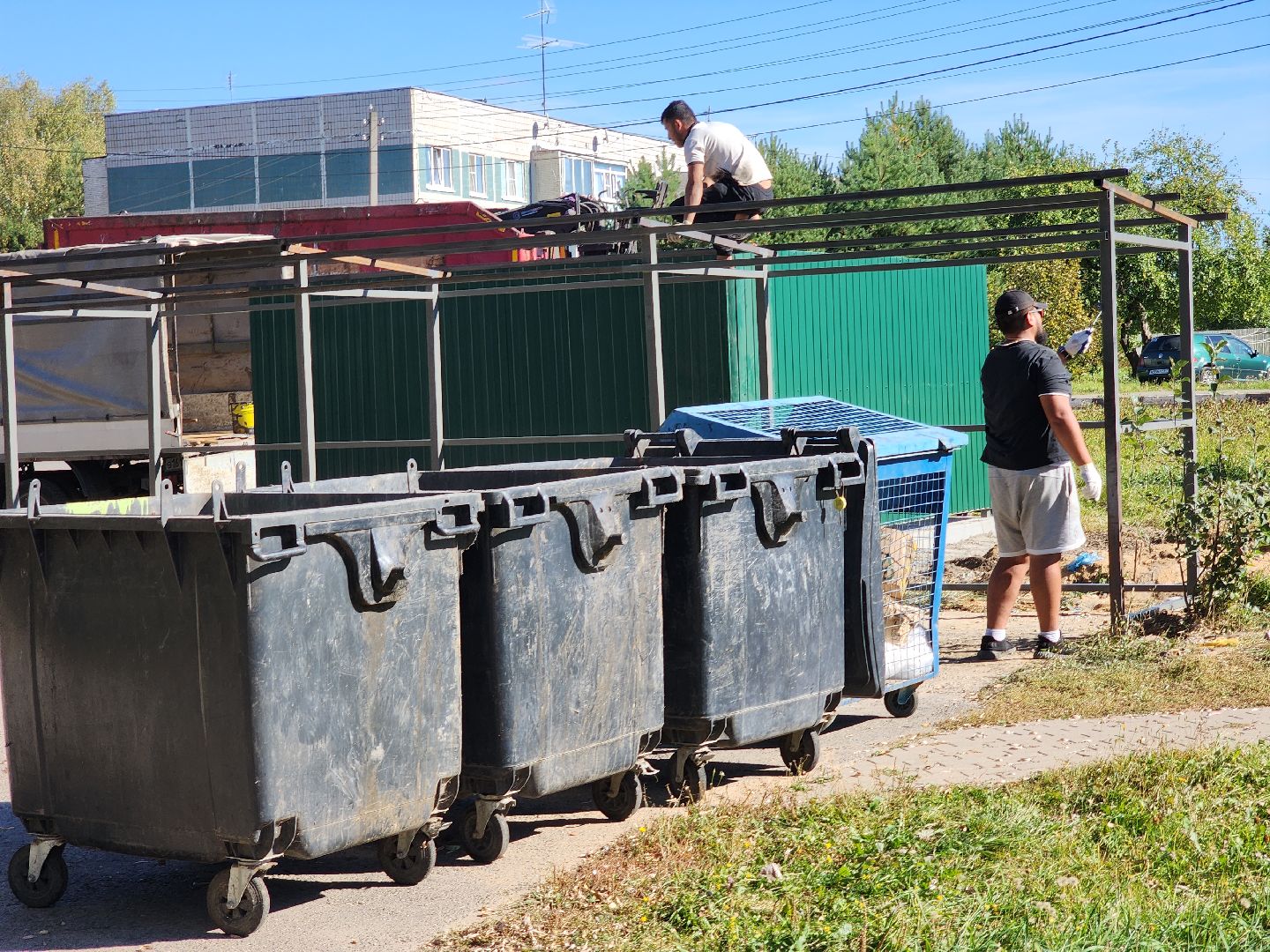 можайск, можайский городской округ, подмосковье, жкх, контейнерная площадка, модернизация, ТКО, КГМ, бункер,