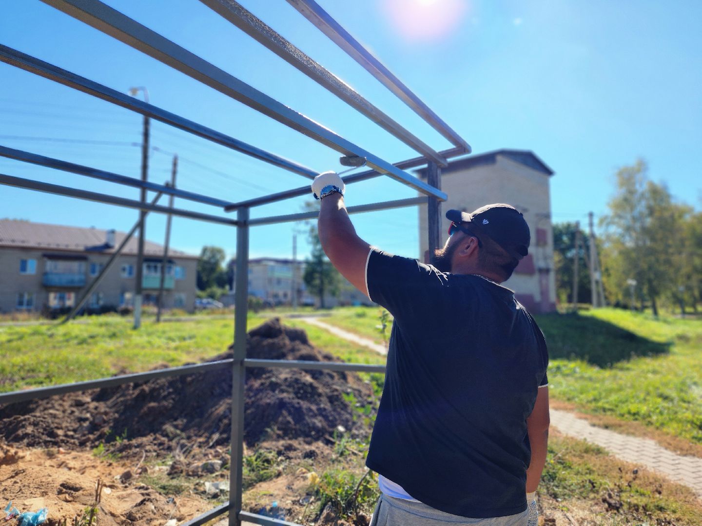 можайск, можайский городской округ, подмосковье, жкх, контейнерная площадка, модернизация, ТКО, КГМ, бункер,