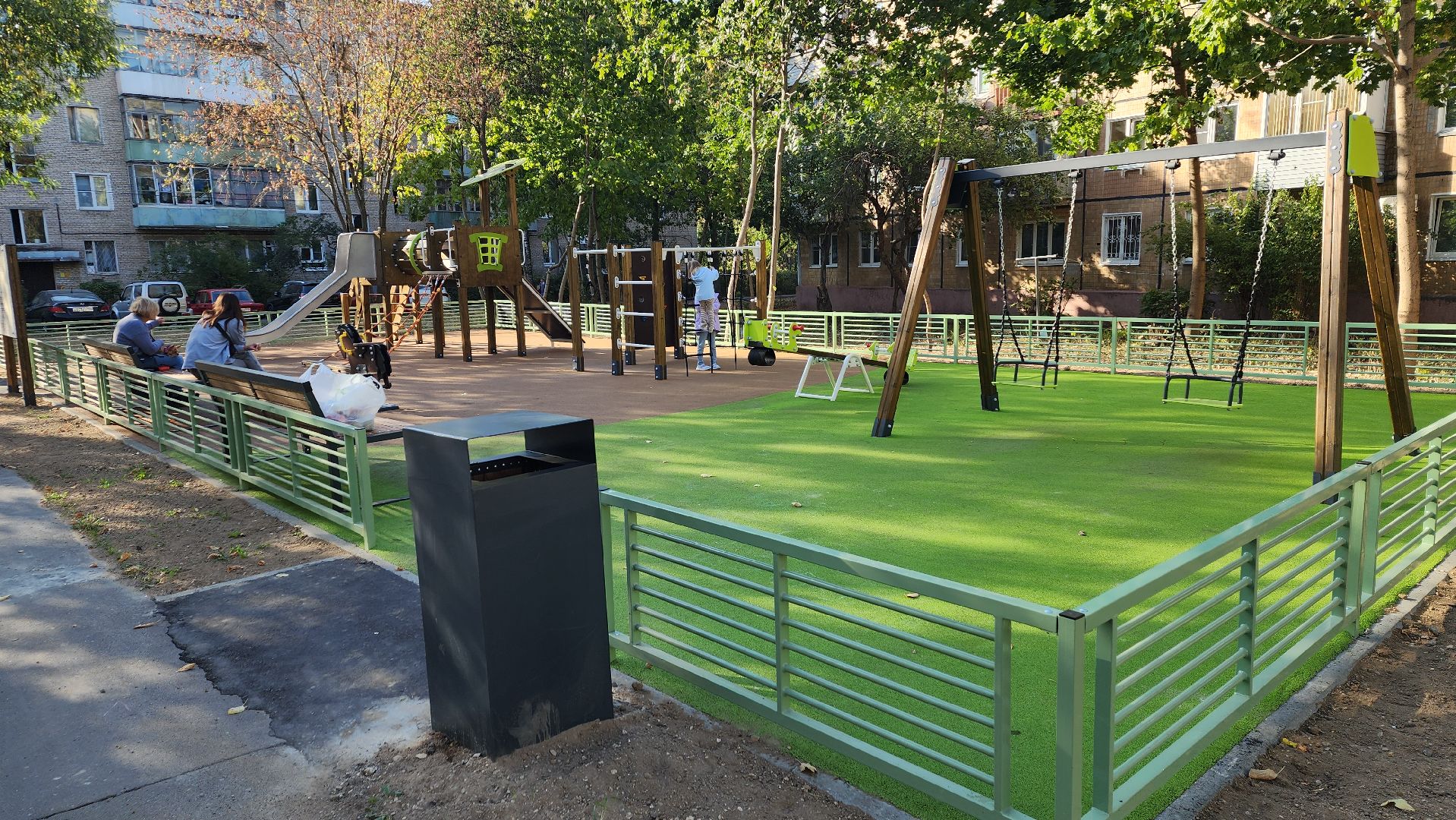 ивантеевка, благоустройство, комплексное благоустройство, детская игровая площадка, добродел, жители,