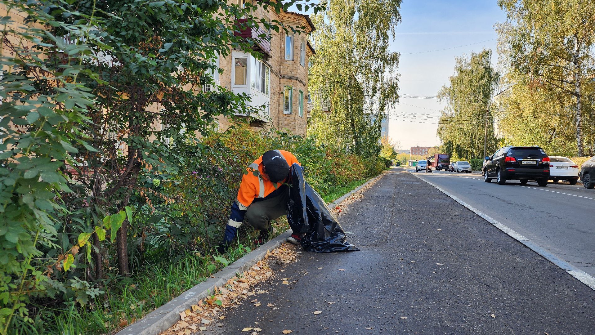 уборка городских территорий, коммунальные службы, ЖКХ, Старая Купавна, Богородский городской округ,