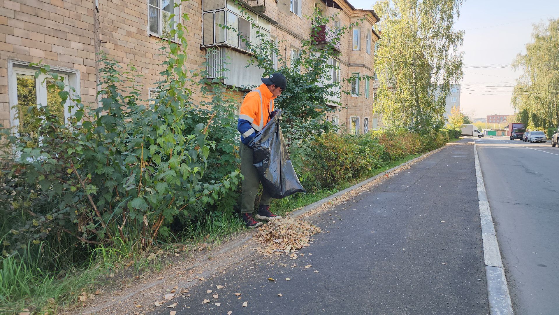 уборка городских территорий, коммунальные службы, ЖКХ, Старая Купавна, Богородский городской округ,
