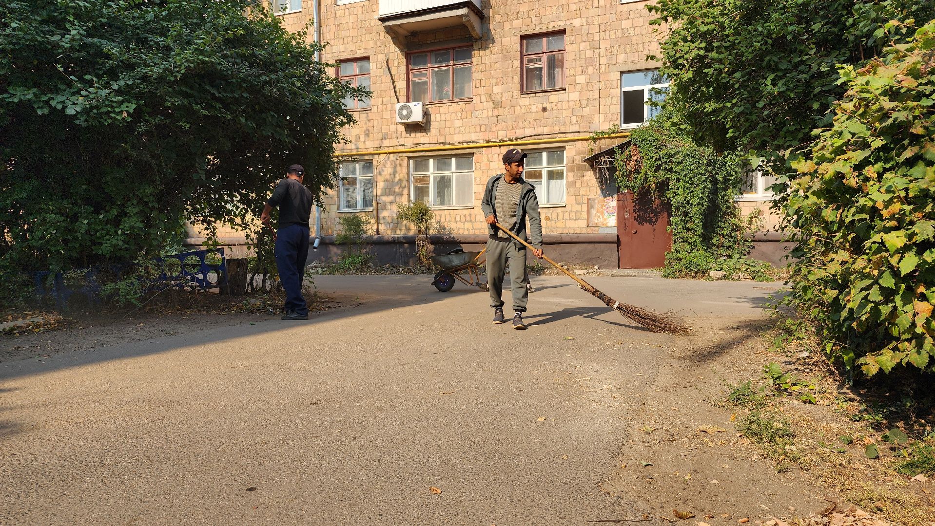 уборка городских территорий, коммунальные службы, ЖКХ, Старая Купавна, Богородский городской округ,