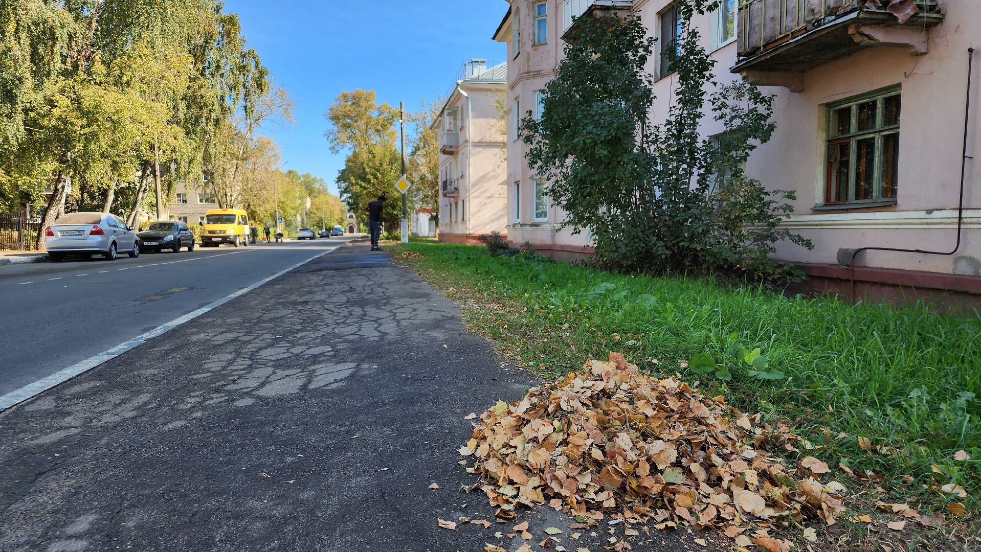 уборка городских территорий, коммунальные службы, ЖКХ, Старая Купавна, Богородский городской округ,