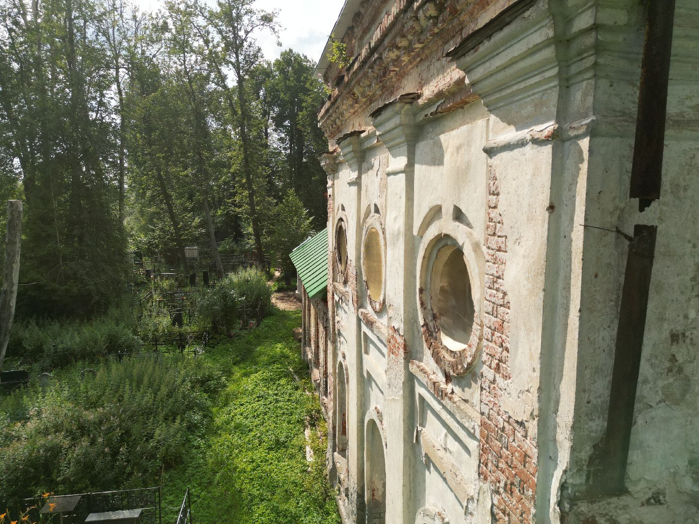 талдом, церковь, реставрация, города, видео с коптера,