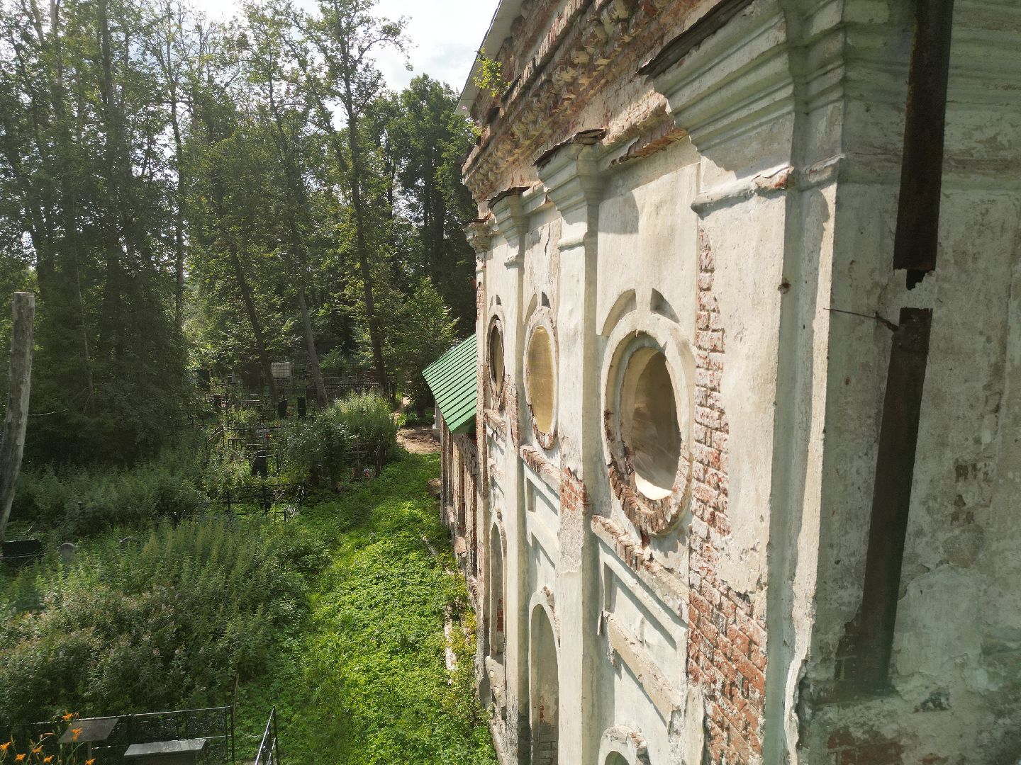 талдом, церковь, реставрация, города, видео с коптера,