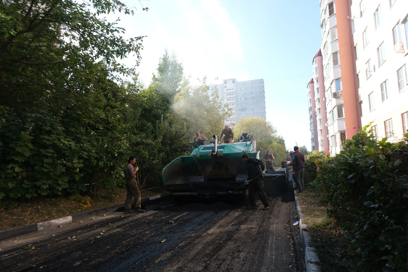 пущино, серпухов, благоустройство дворов,
