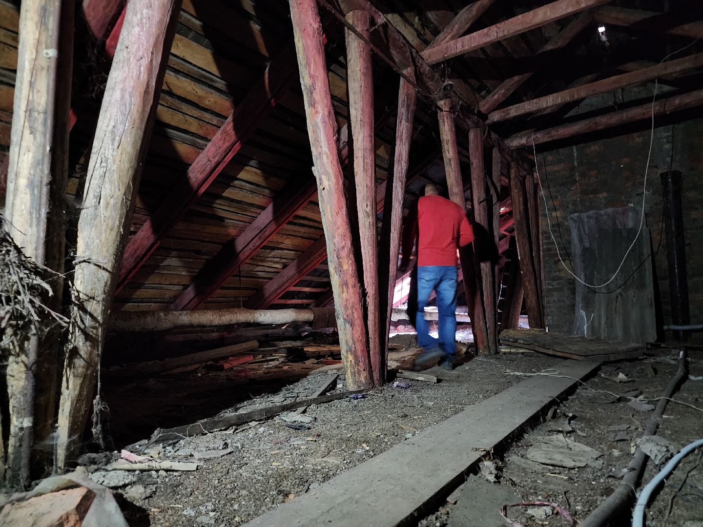 волоколамск, Красная гора, ремонт кровли,