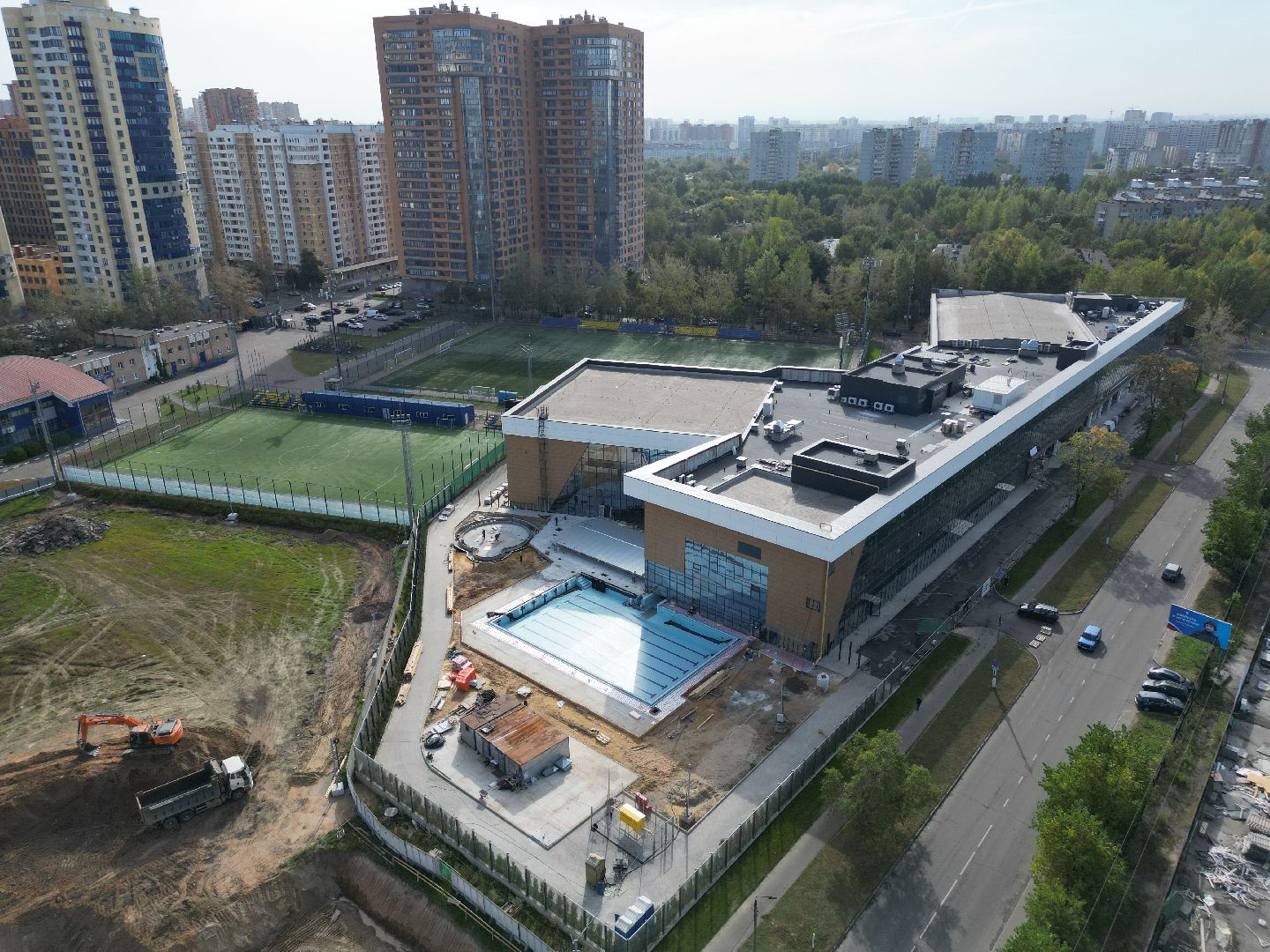 видео с коптера, фок, спорт,