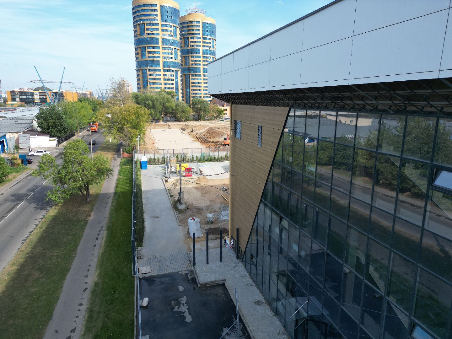 видео с коптера, фок, спорт,