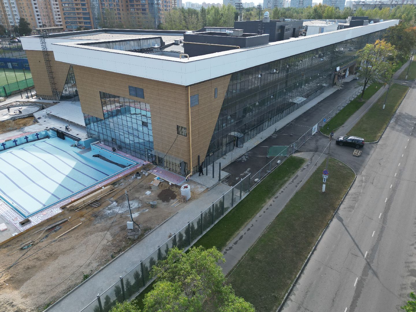 видео с коптера, фок, спорт,