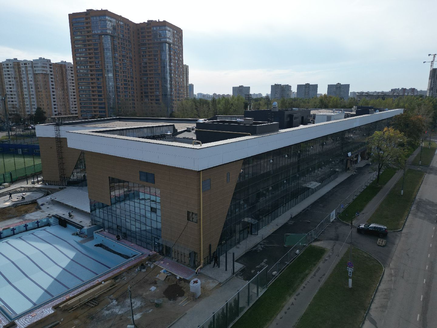 видео с коптера, фок, спорт,