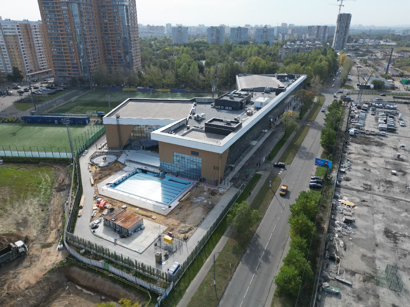 видео с коптера, фок, спорт,