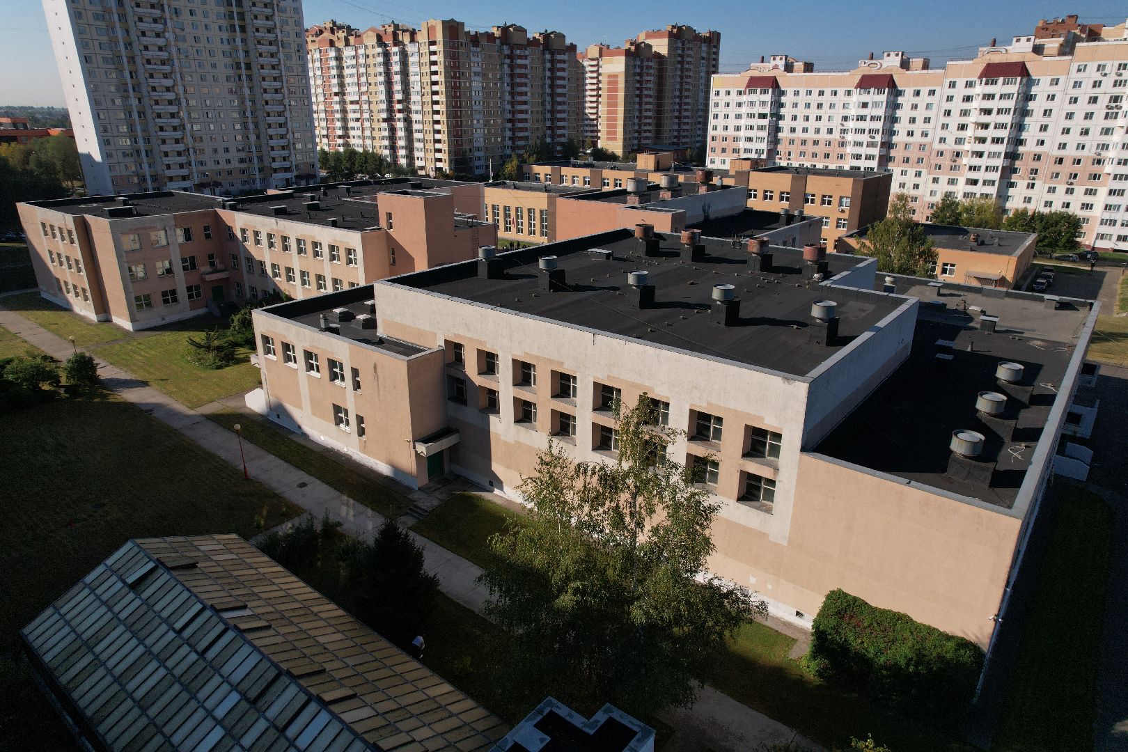 видео с коптера, школа, герой,