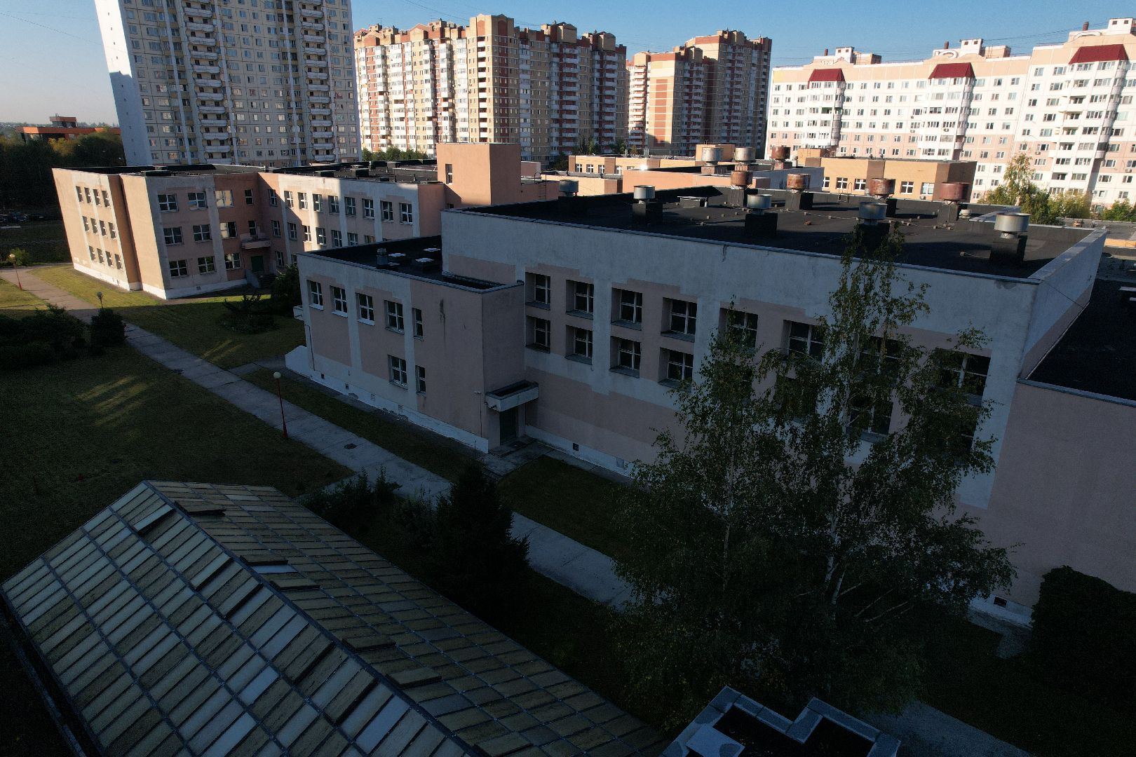 видео с коптера, школа, герой,