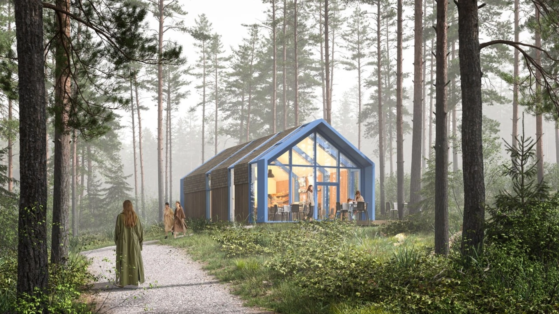 Сергиев Посад, Сергиево-Посадский городской округ, Благоустройство, Парки в лесу, Лесопарк, Загорское море, Зона отдыха, Пляж, Озеро