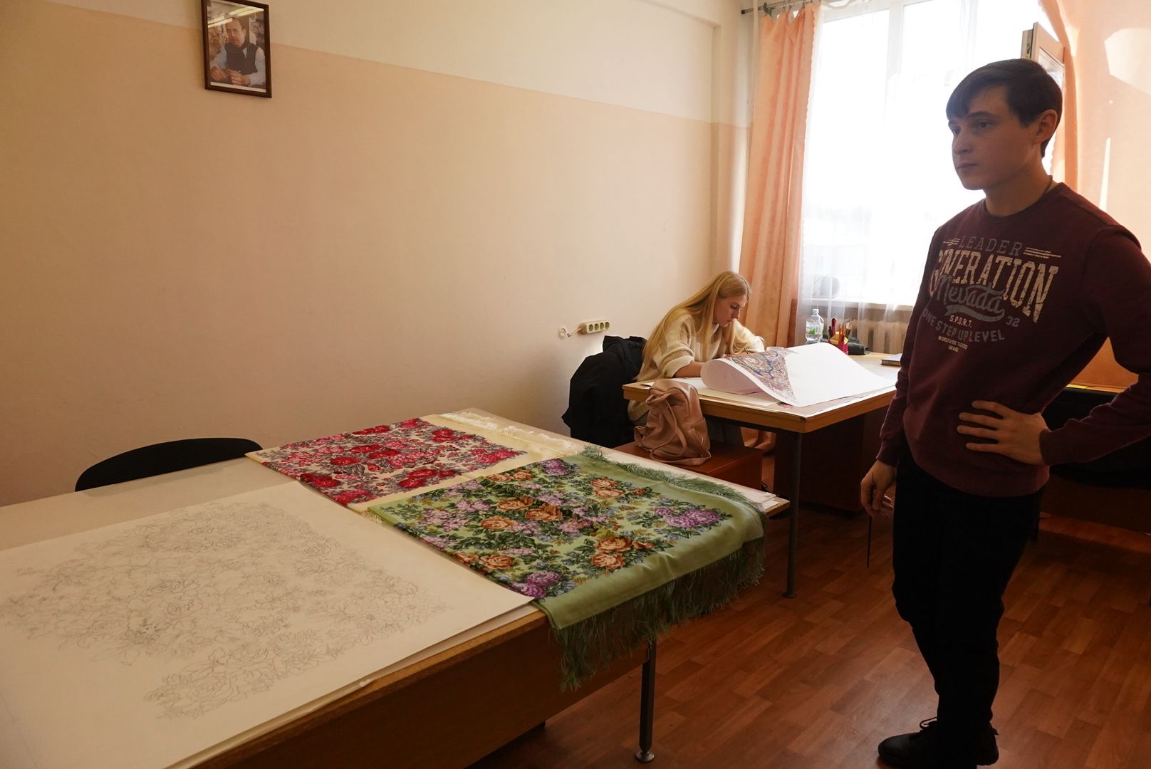 Павловский Посад, Городской округ Павловский Посад, Люди, Жители, Платки, Художник,