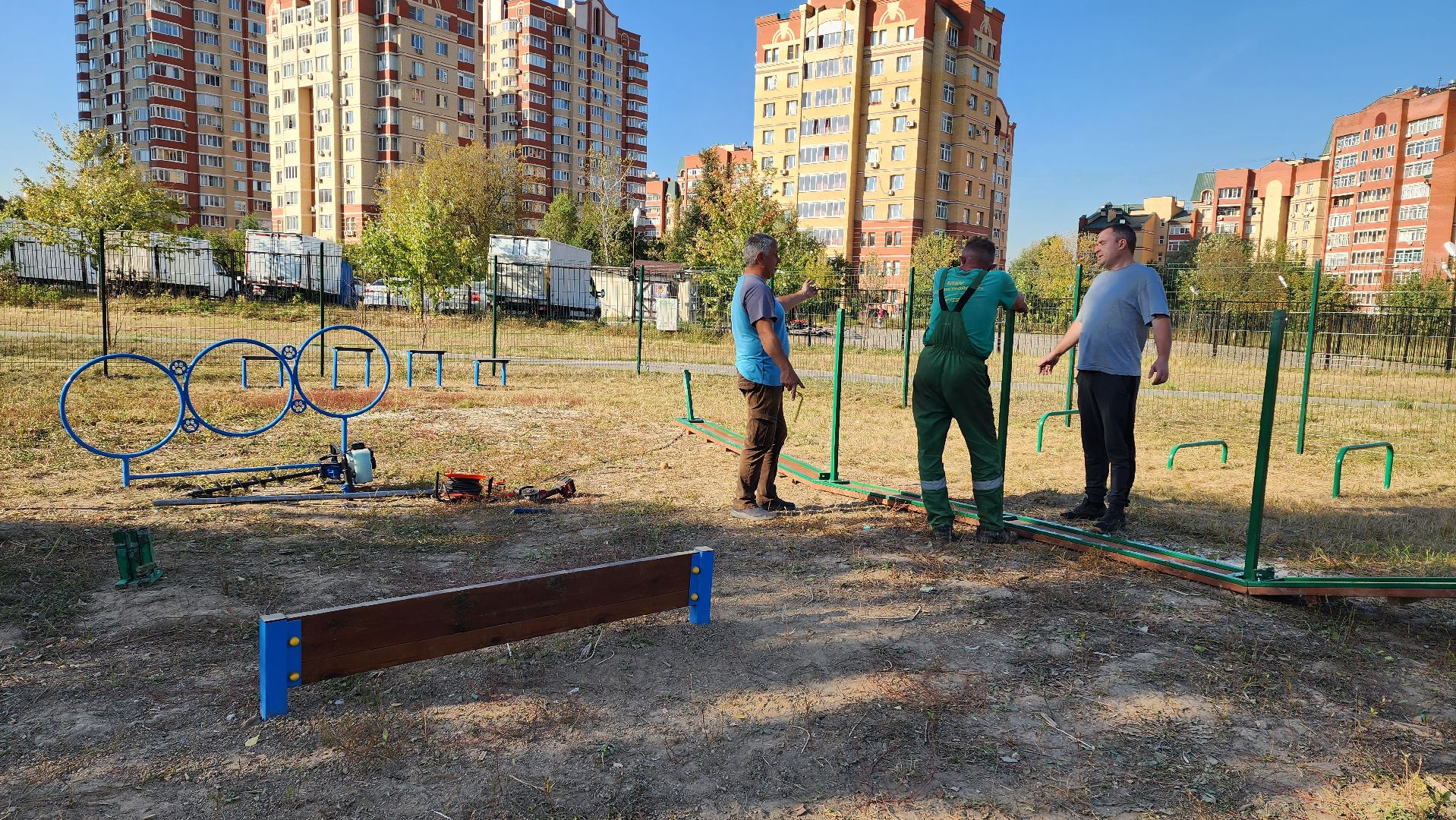 площадка для выгула собак, Долгопрудный, благоустройство,