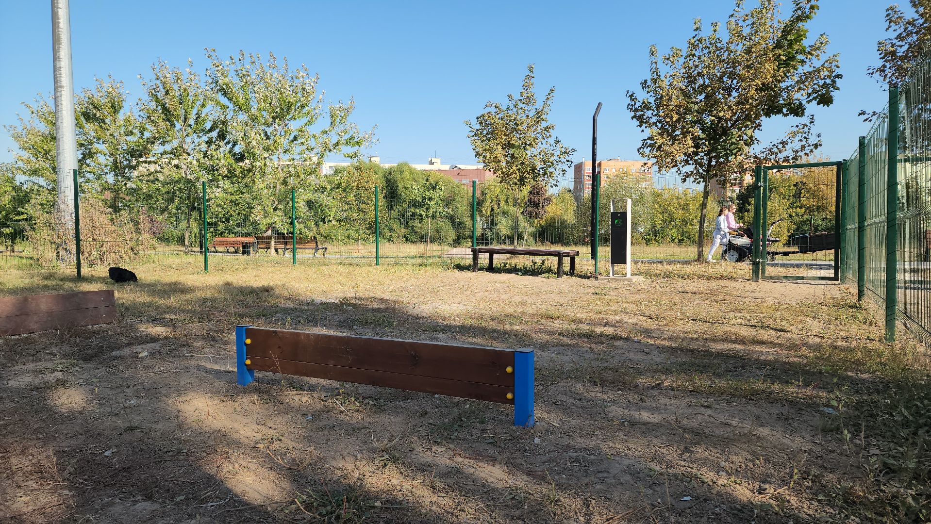 площадка для выгула собак, Долгопрудный, благоустройство,