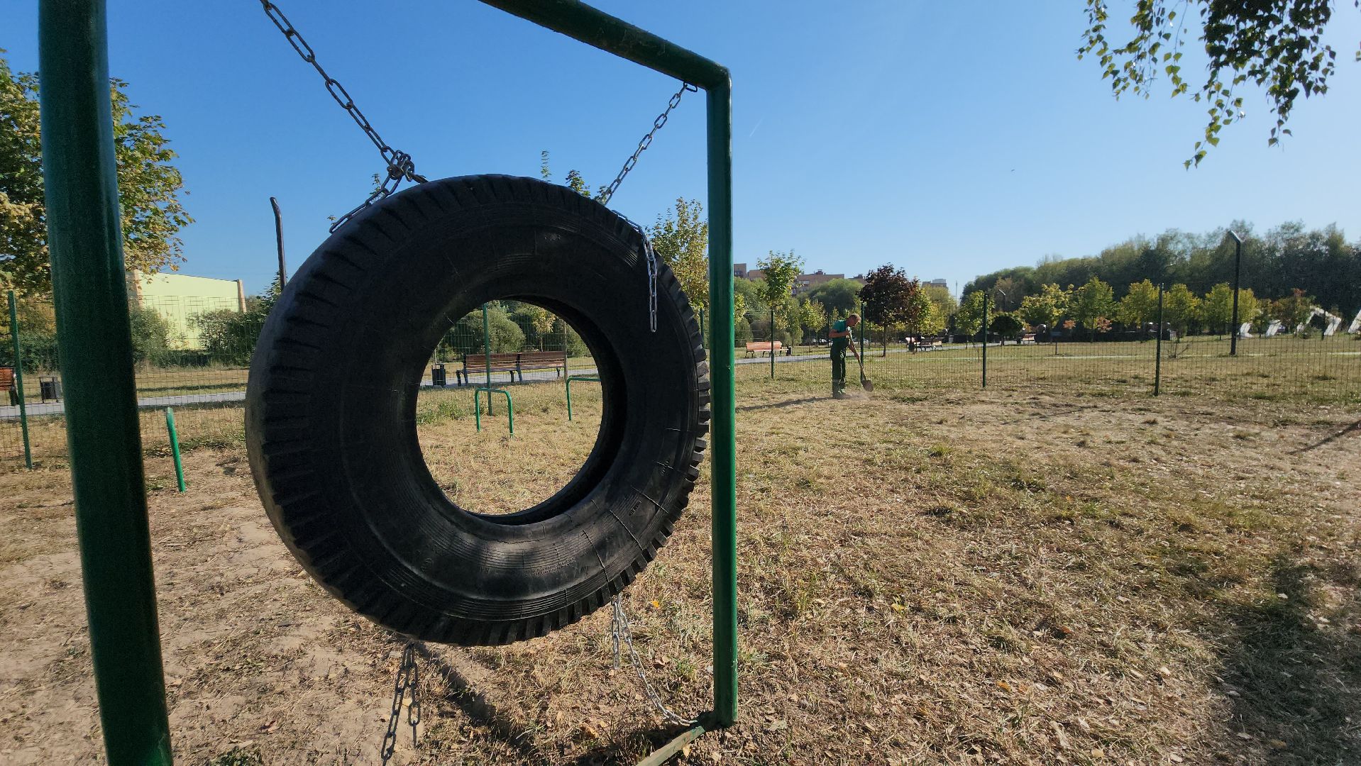 площадка для выгула собак, Долгопрудный, благоустройство,