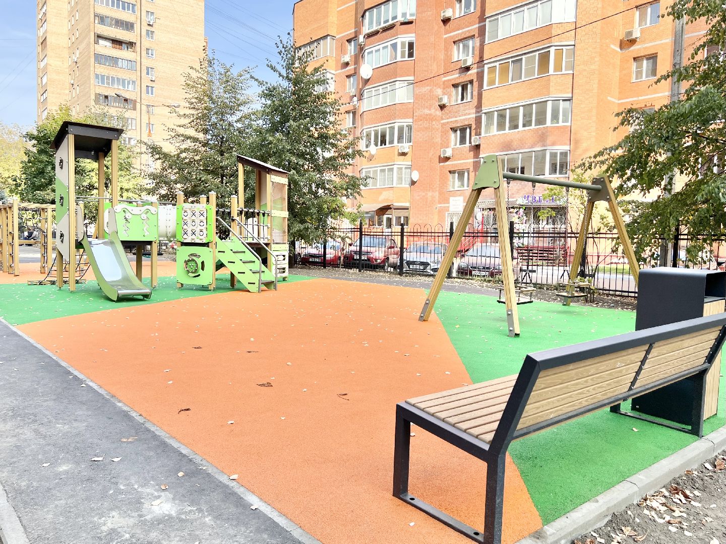 Балашиха, Подмосковье, Модернизация детских площадок, Благоустройство дворов,