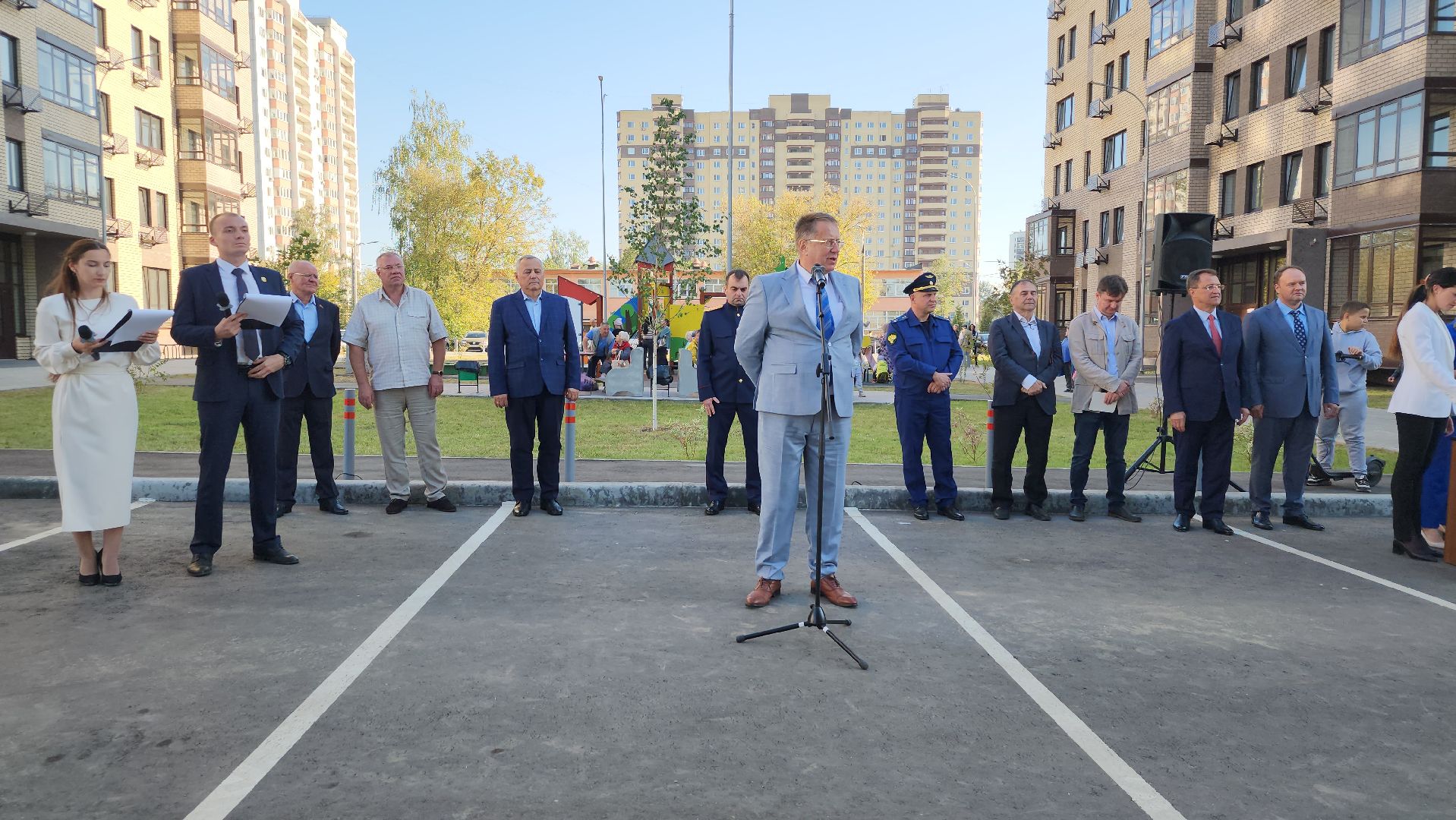 переселение из аварийного жилья, аварийное жилье, вручение ключей переселенцам, Старая Купавна, Богородский городской округ,