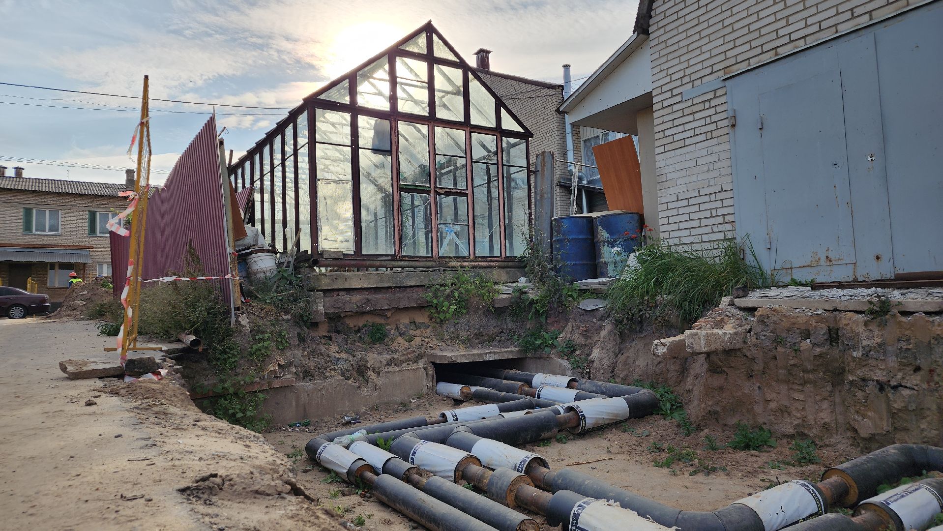 жкх, теплоснабжение, ремонт теплосетей, Лосино-Петровский,