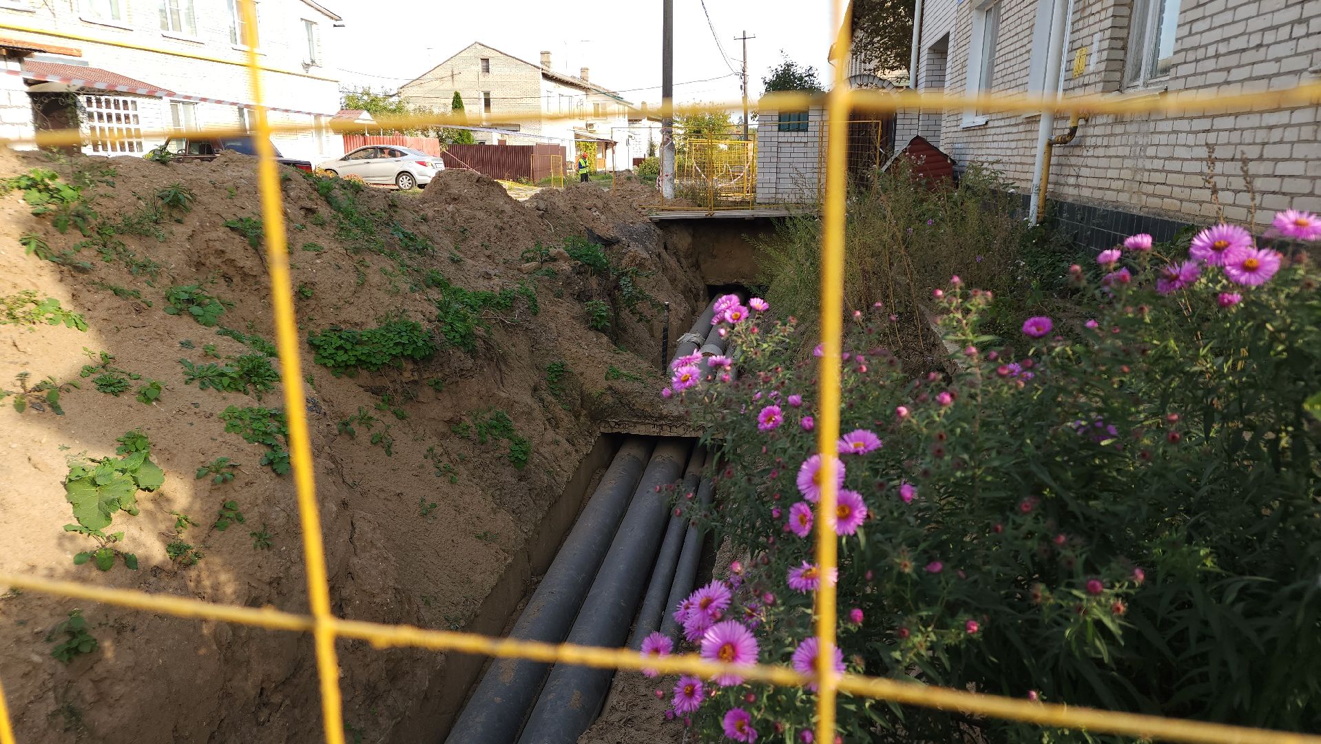 жкх, теплоснабжение, ремонт теплосетей, Лосино-Петровский,