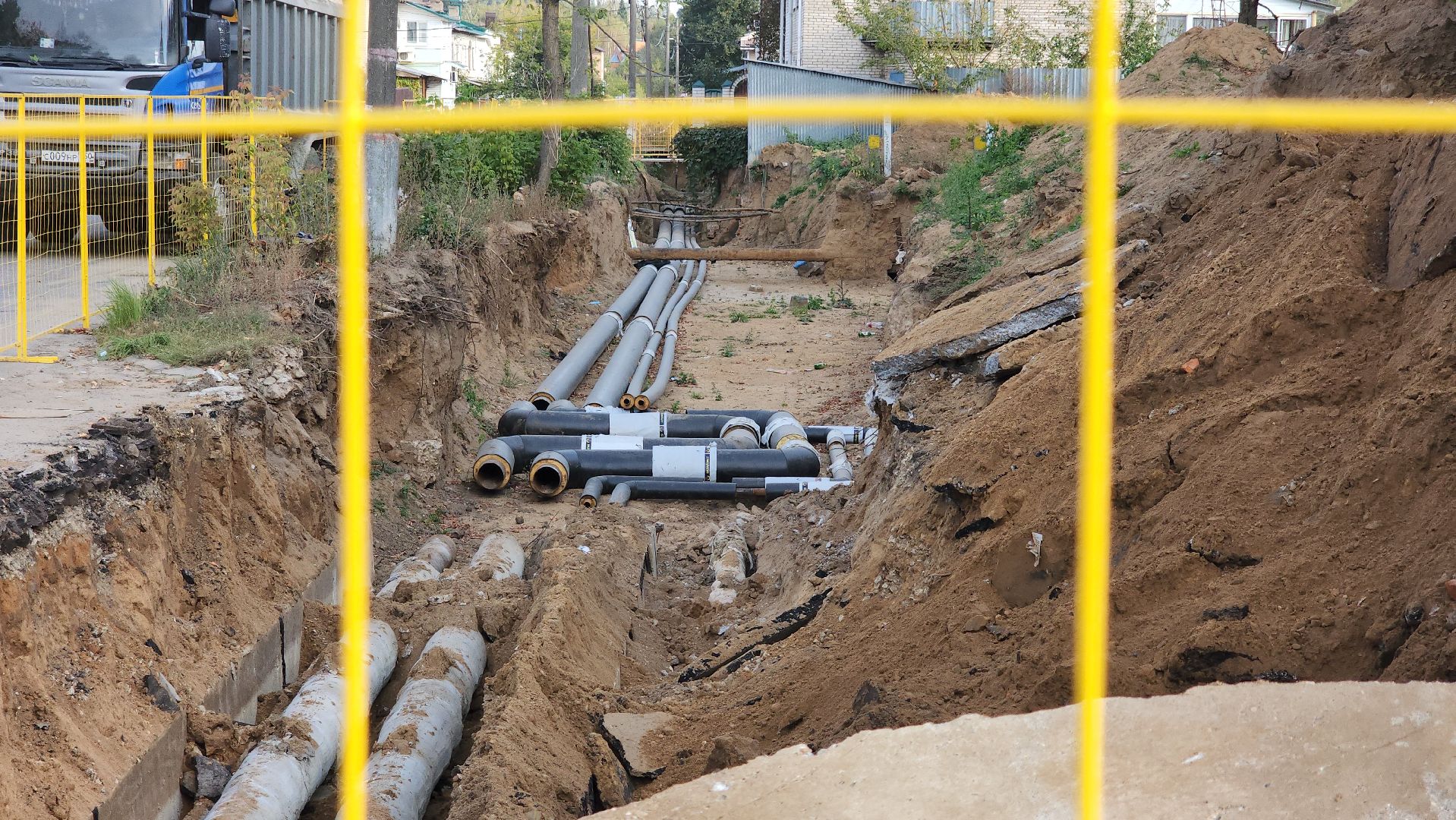 жкх, теплоснабжение, ремонт теплосетей, Лосино-Петровский,