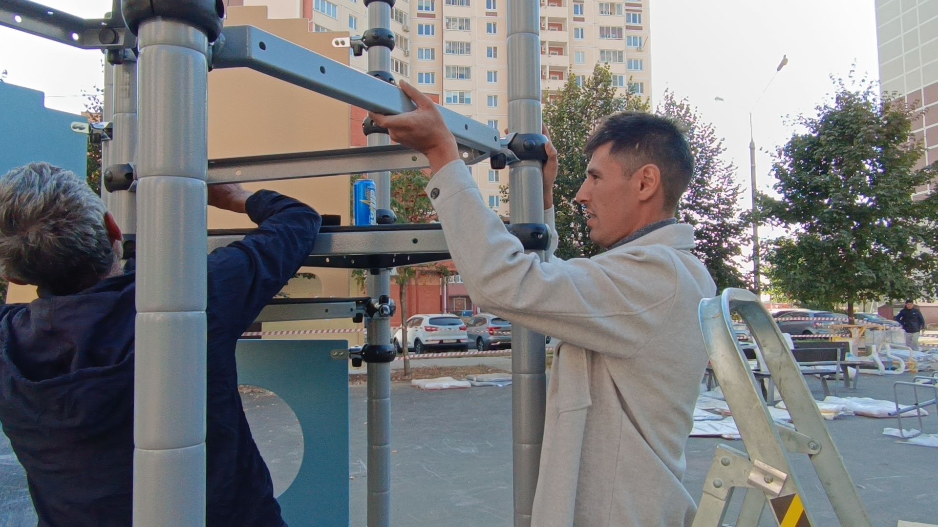 благоустройство, детская площадка, лобня,