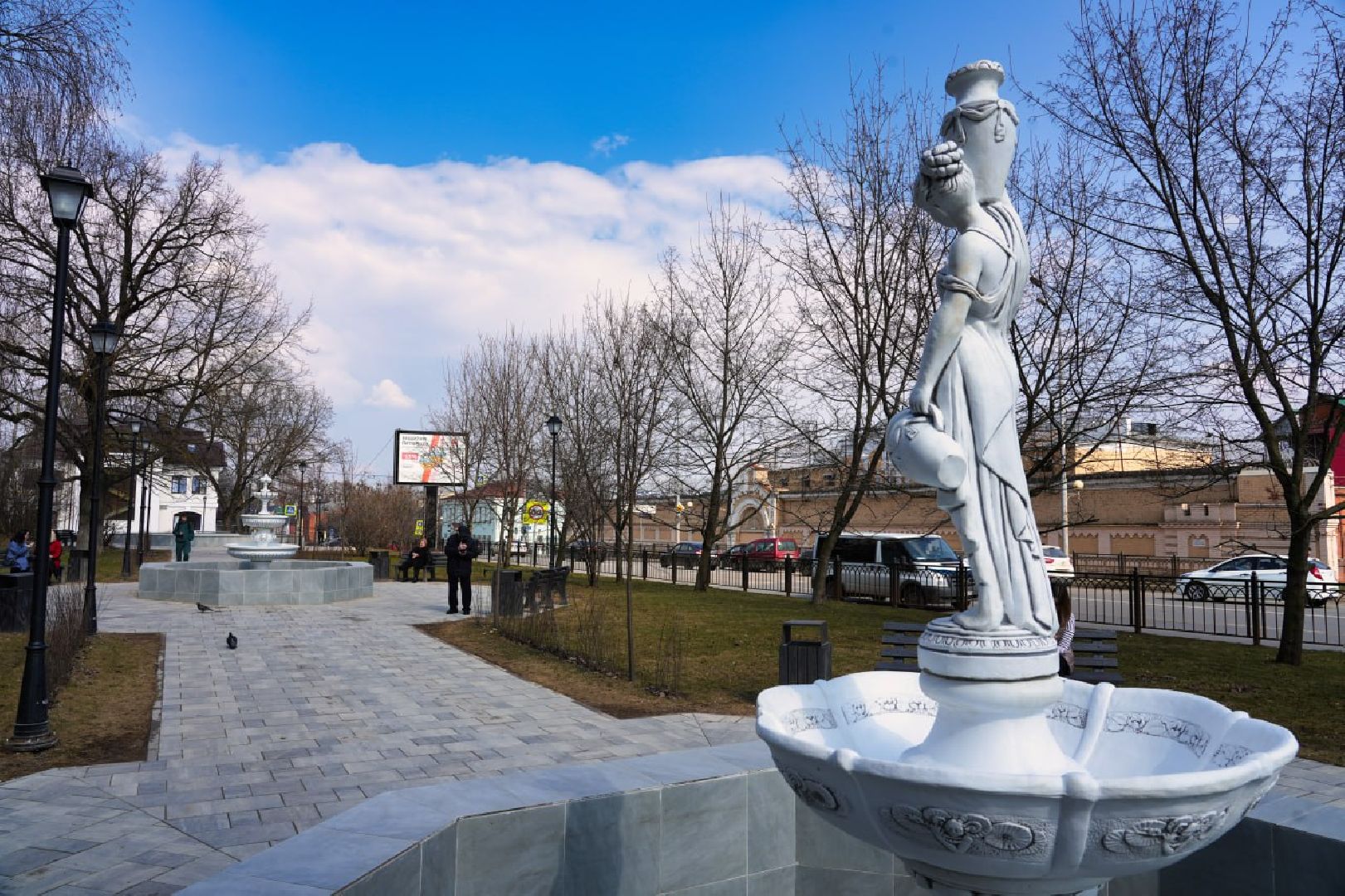 Сергиев Посад, Сергиево-Посадский городской округ, Благоустройство, Фонтаны, Отдых