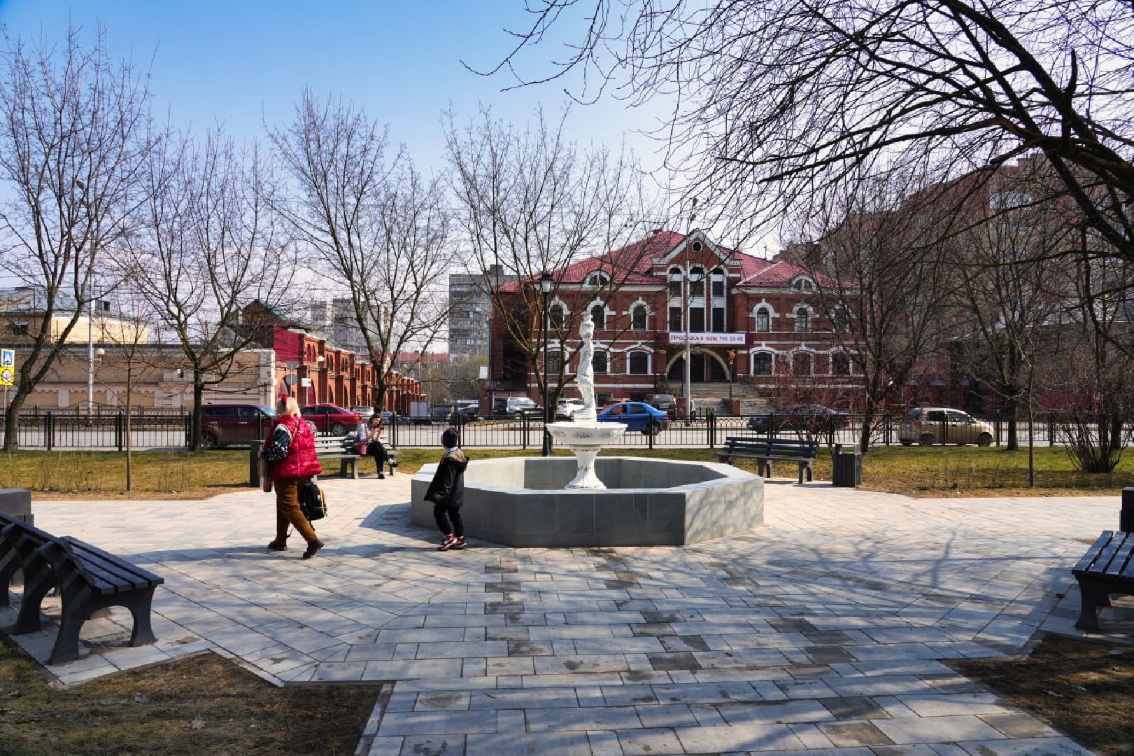 Сергиев Посад, Сергиево-Посадский городской округ, Благоустройство, Фонтаны, Отдых