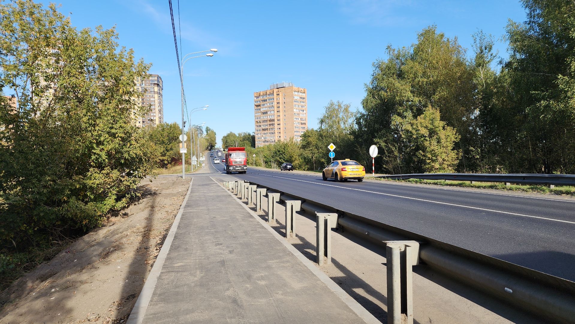 дороги, тротуар, шоссе, Лосино-Петровский,