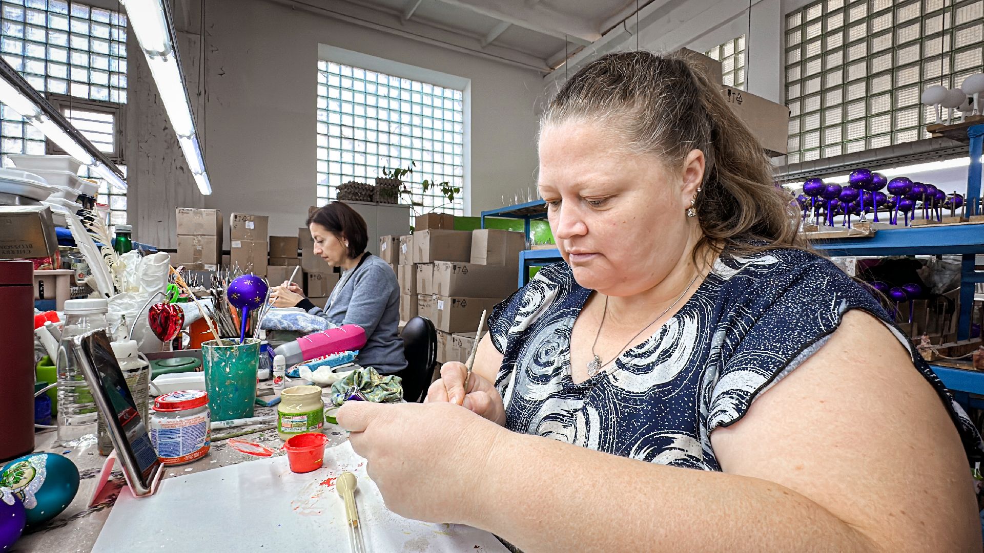 Клин, общество, елочные игрушки, экономика, Подмосковье, Народные художественные промыслы России, год змеи,