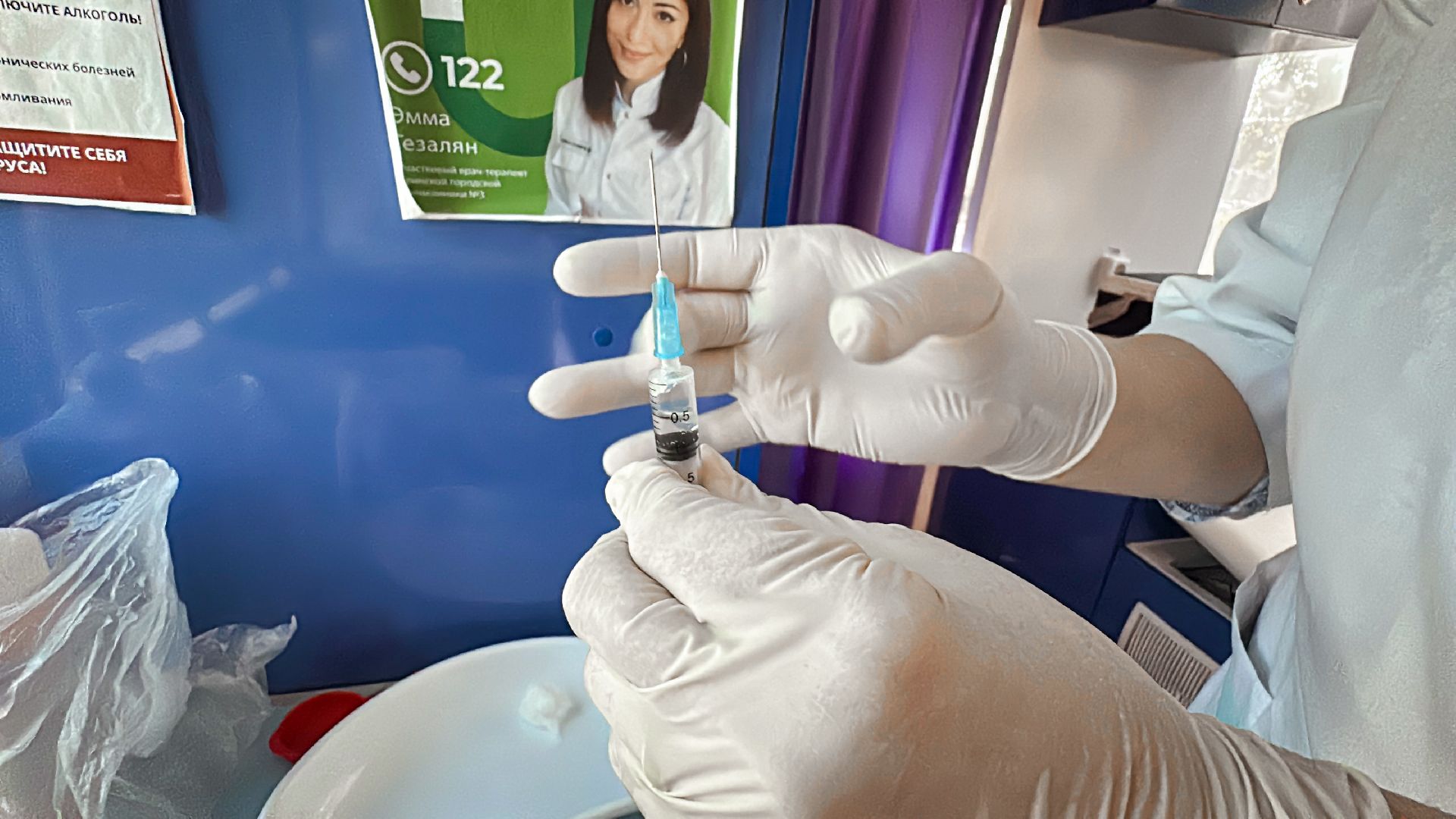 Клин, общество, медицина, врачи, грипп, вакцинация,