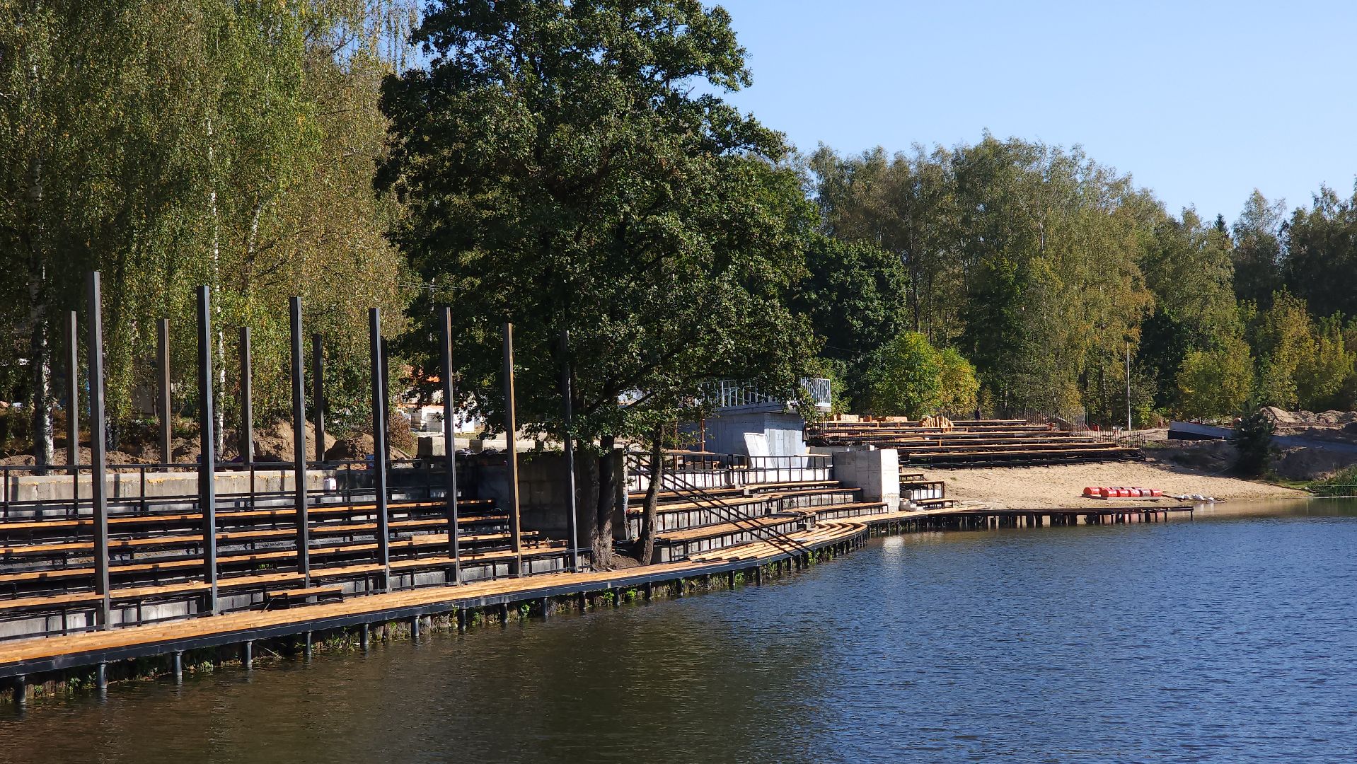 благоустройство, набережная, комфортная городская среда, Лосино-Петровский,