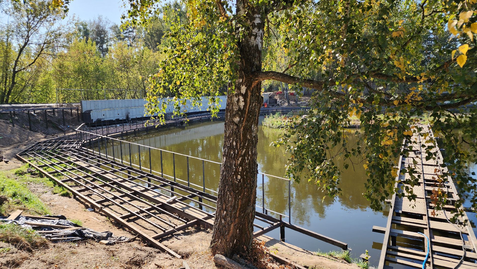 благоустройство, набережная, комфортная городская среда, Лосино-Петровский,