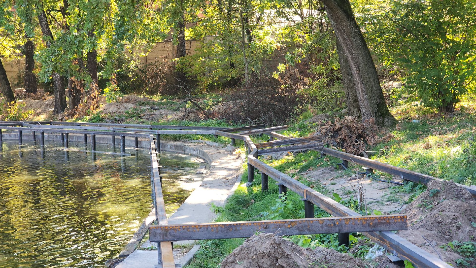 благоустройство, набережная, комфортная городская среда, Лосино-Петровский,