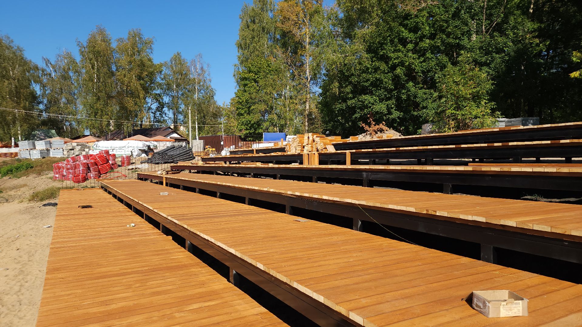 благоустройство, набережная, комфортная городская среда, Лосино-Петровский,