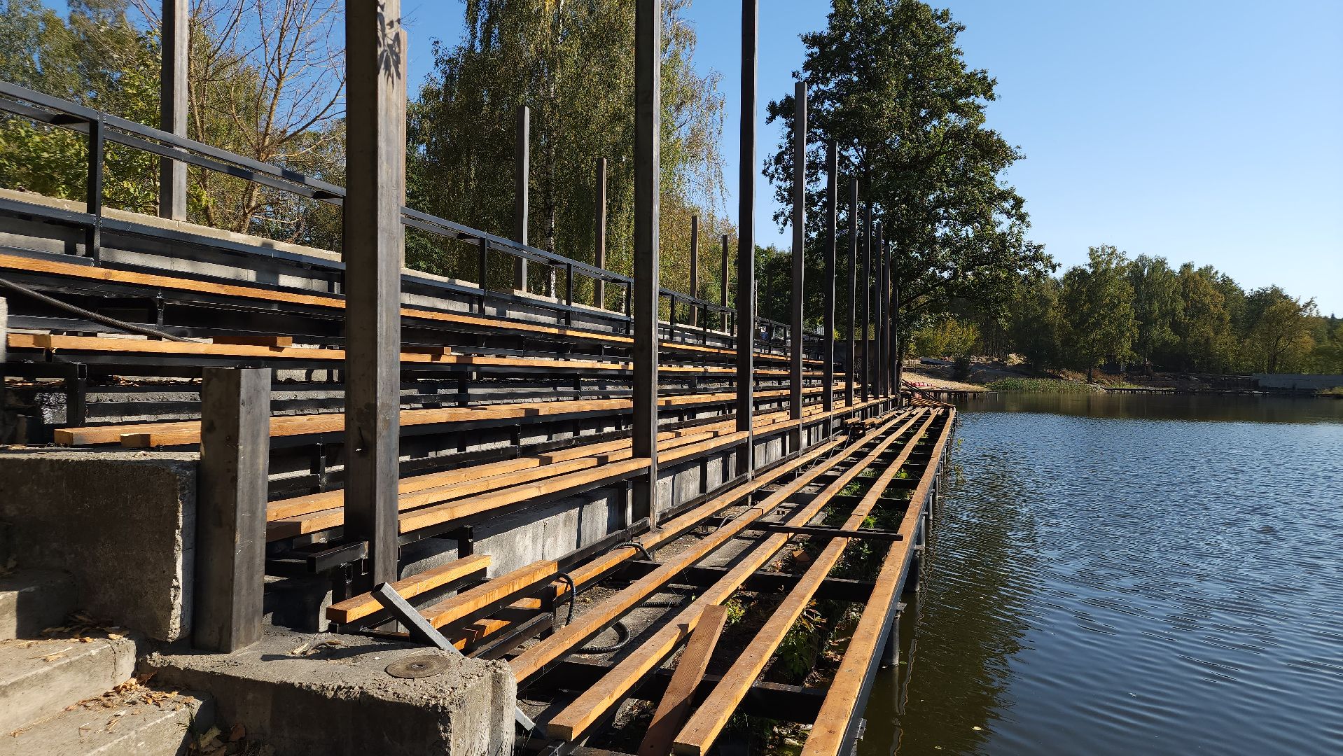 благоустройство, набережная, комфортная городская среда, Лосино-Петровский,