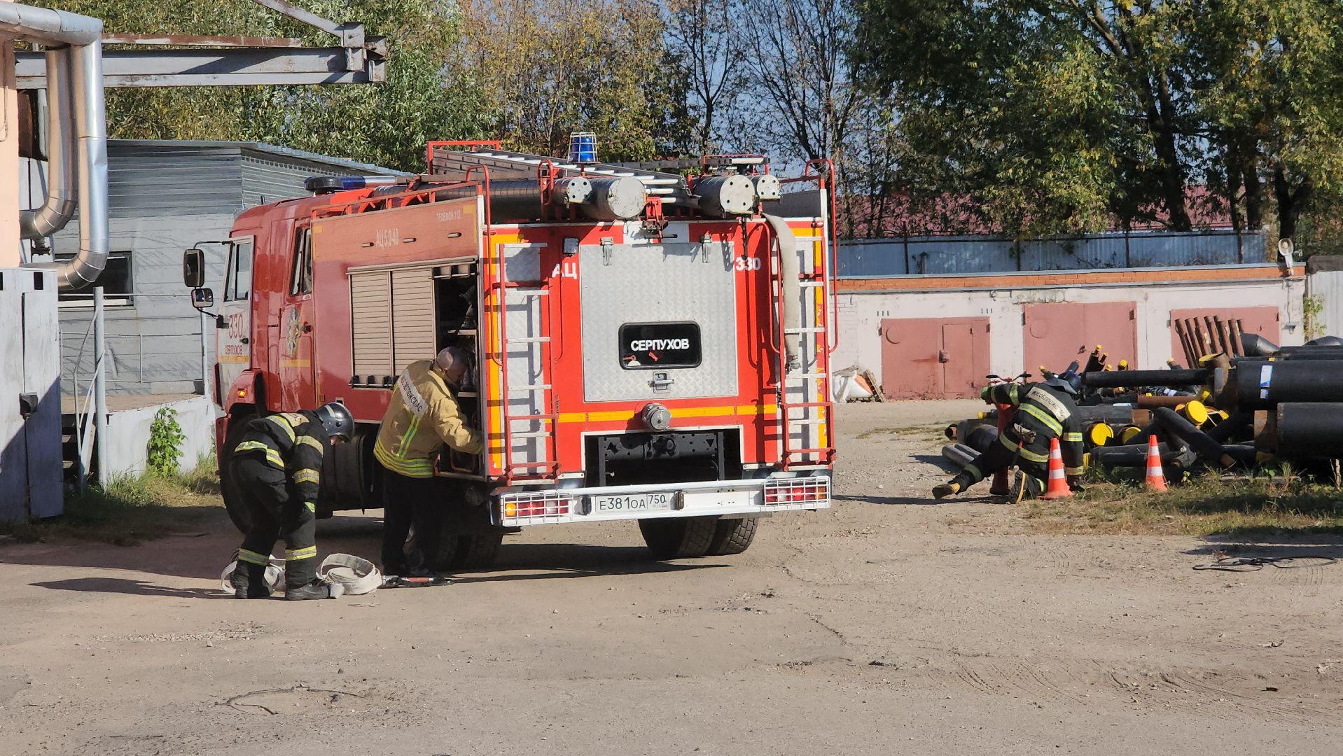 серпухов, котельная, учения МЧС, подготовка к отопительному сезону, улица звездная,