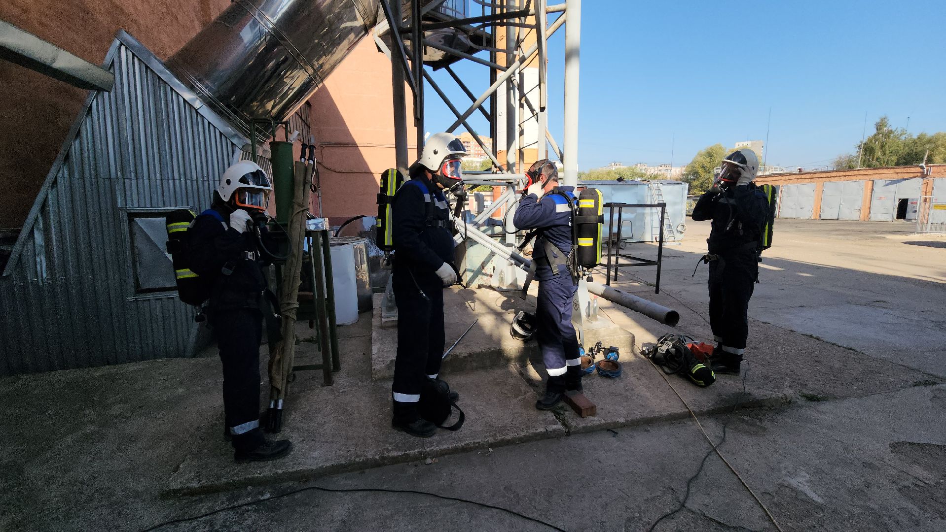 серпухов, котельная, учения МЧС, подготовка к отопительному сезону, улица звездная,