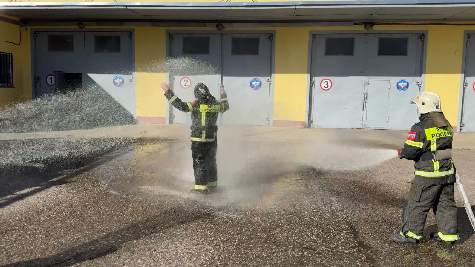 Пожарные, МЧС, Сергиево-Посадский городской округ,