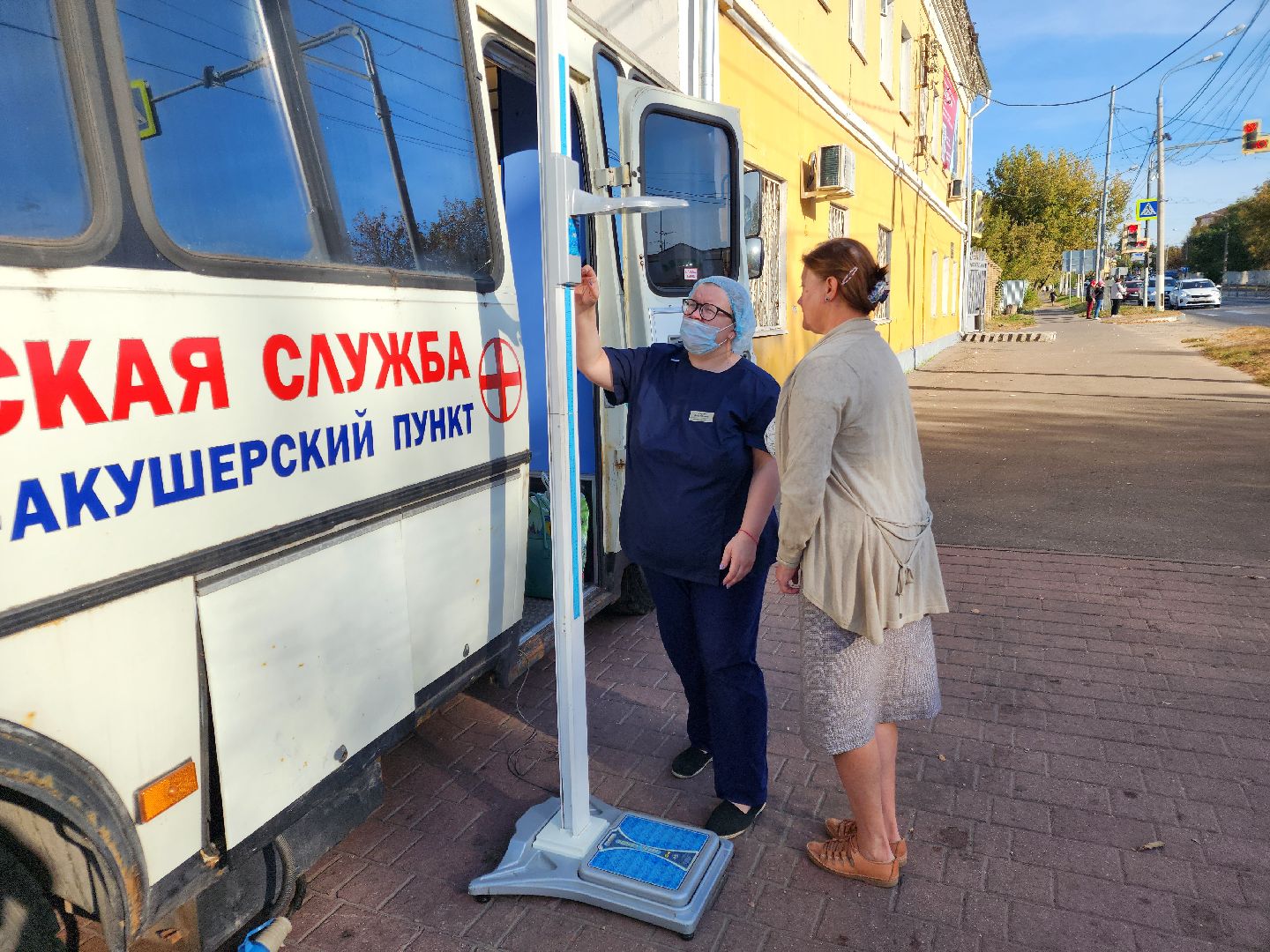 Чехов, городской парк, фельдшерско-акушерский пункт, диспансеризация, вакцинация, проверить здоровье, прививки, Чеховская больница,