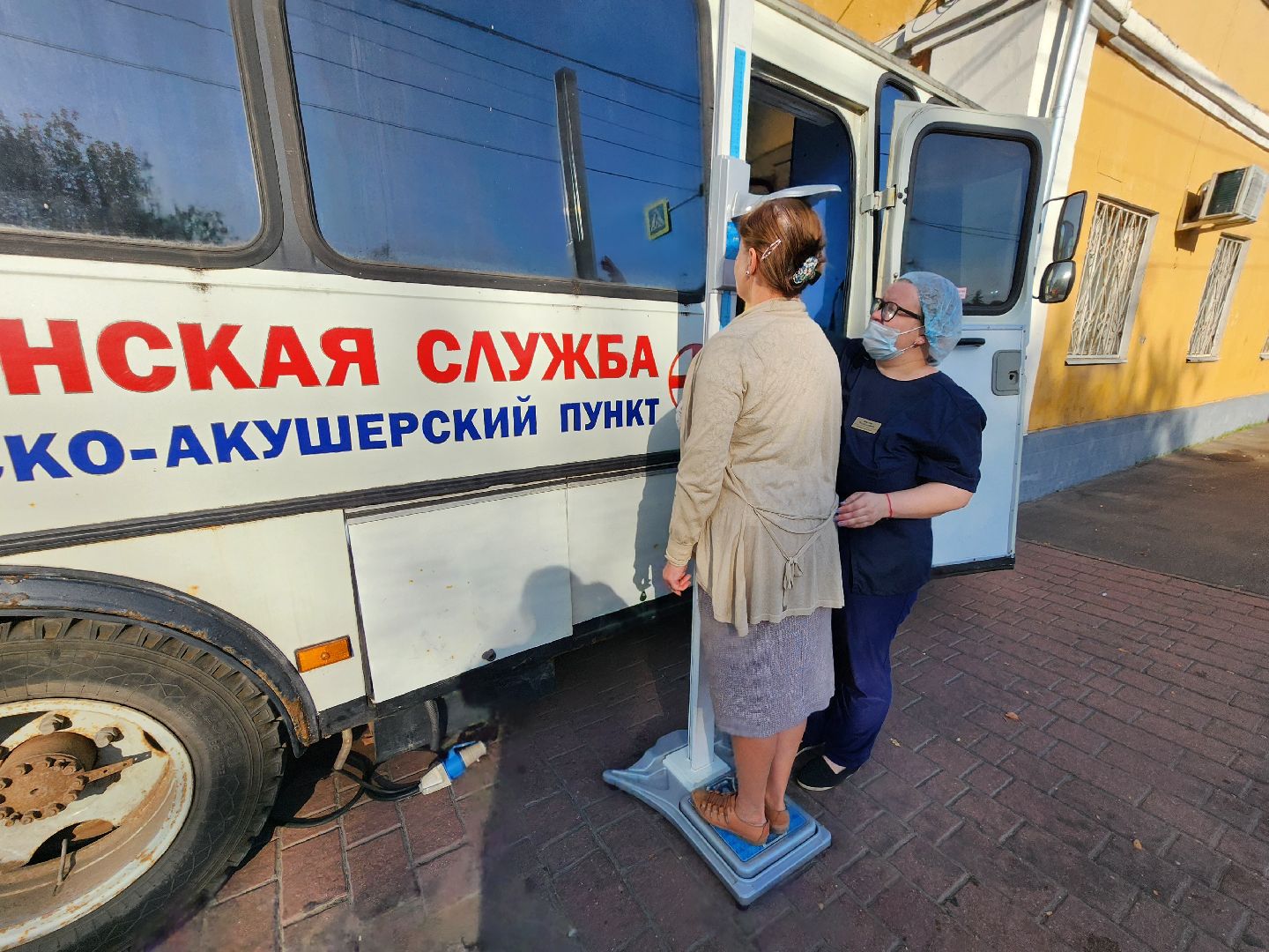 Чехов, городской парк, фельдшерско-акушерский пункт, диспансеризация, вакцинация, проверить здоровье, прививки, Чеховская больница,