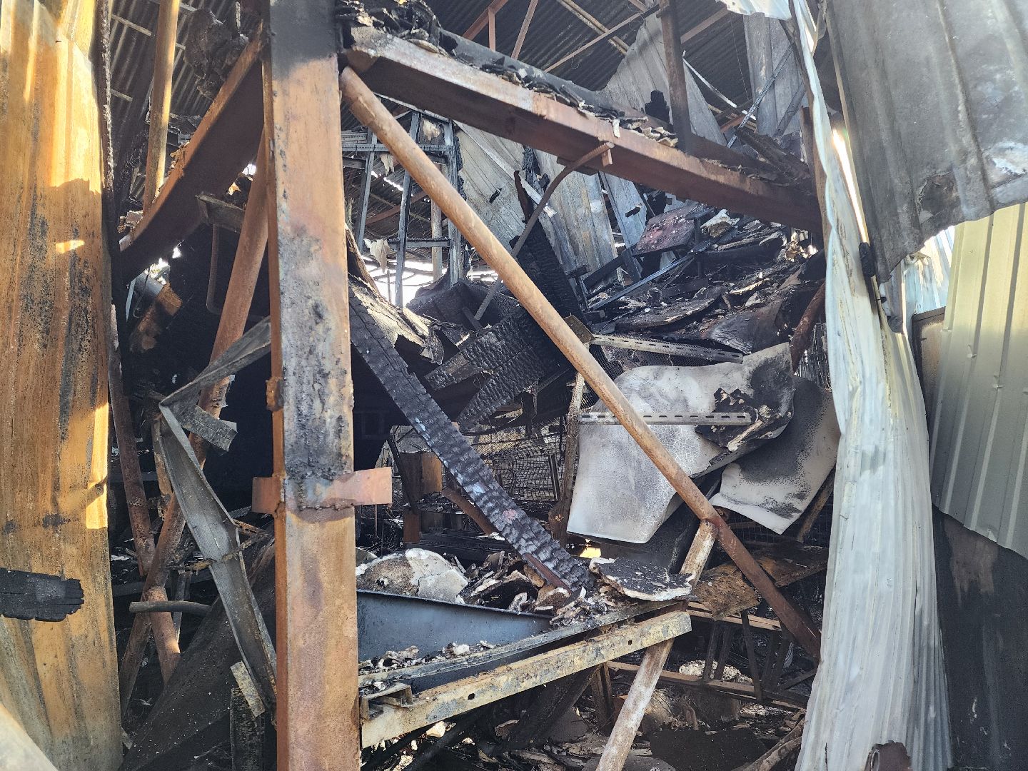 Подольск, Пожар, Ангар, чп,