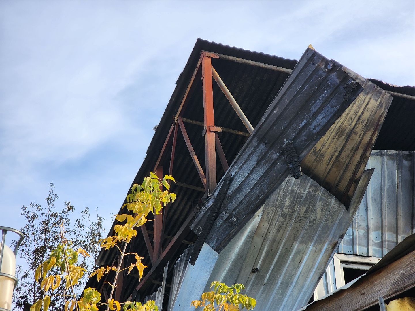 Подольск, Пожар, Ангар, чп,