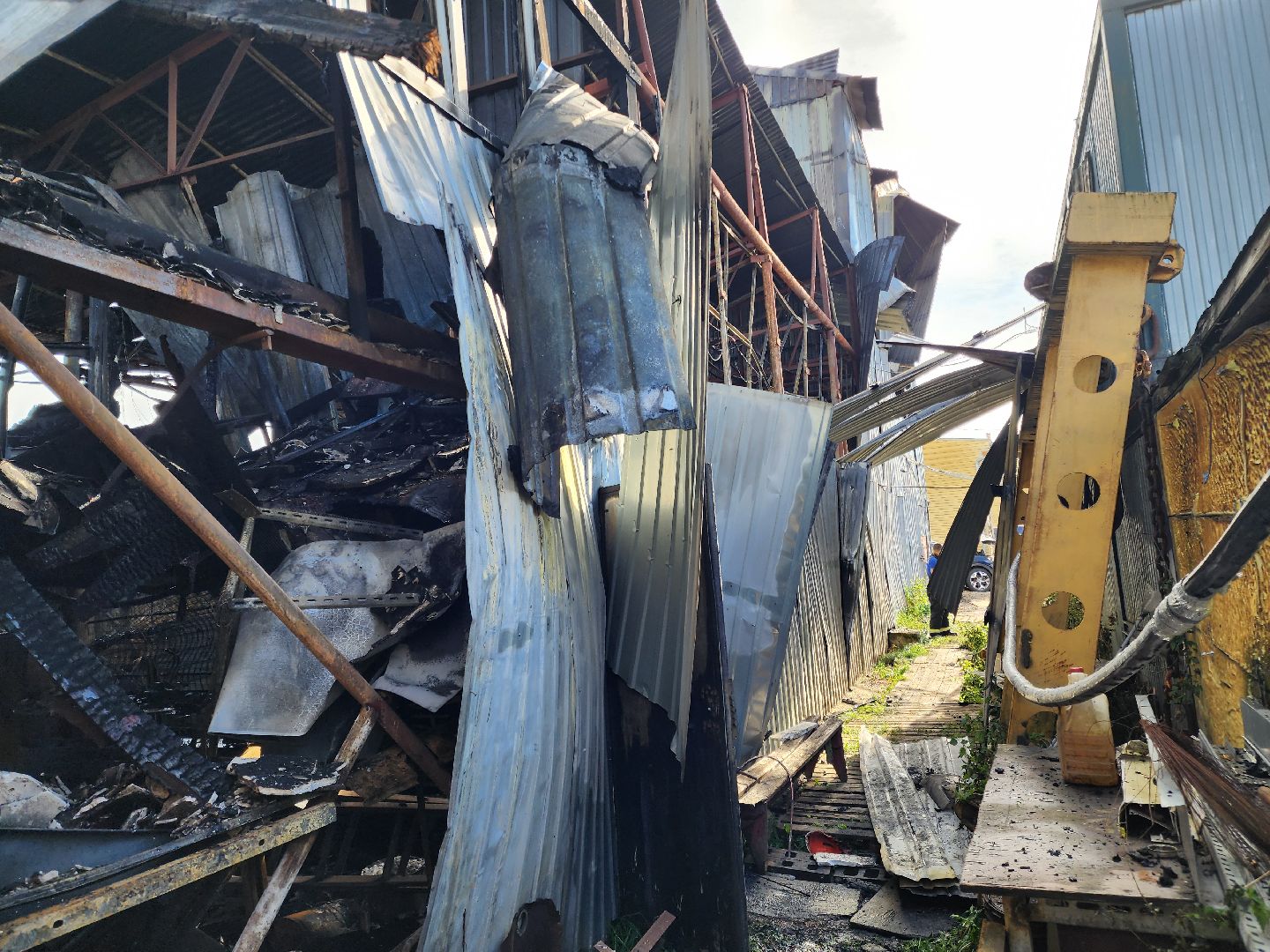 Подольск, Пожар, Ангар, чп,