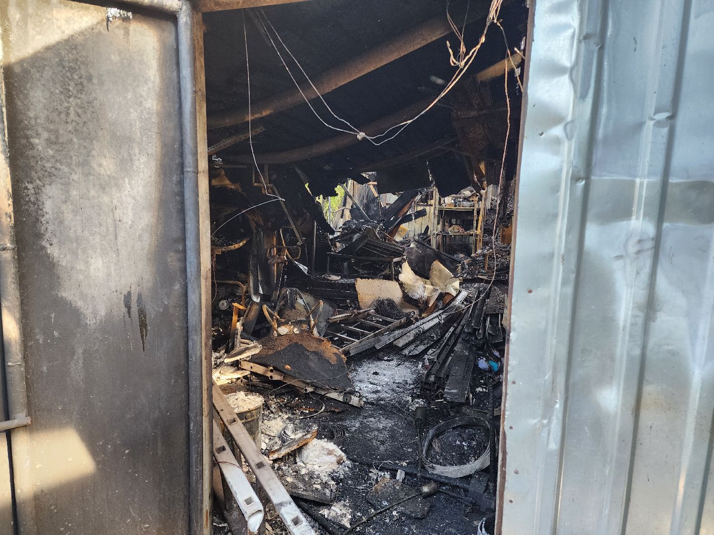 Подольск, Пожар, Ангар, чп,