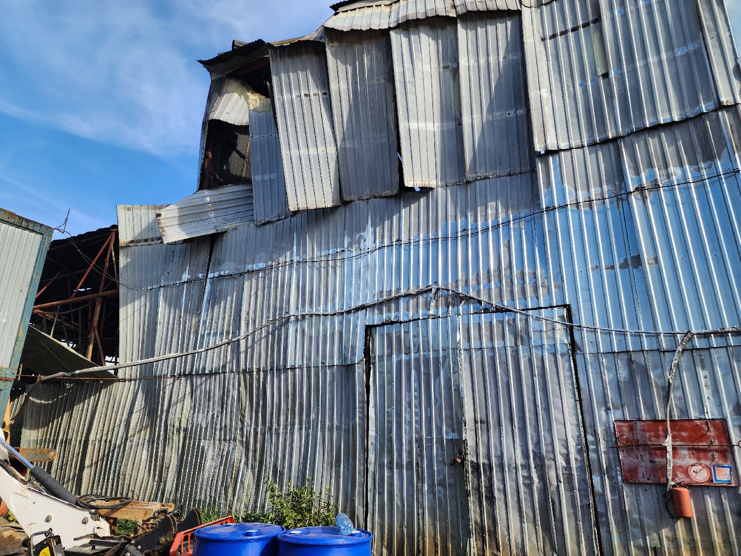 Подольск, Пожар, Ангар, чп,